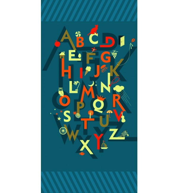 Alphabet 1 Digital Laminate Sheets