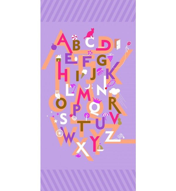 Alphabet 6 Digital Laminate Sheets