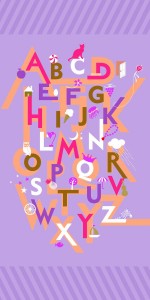 Alphabet 6 Super Gloss (SGL) laminates by Greenlam