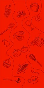 Comfort Food 2 Super Gloss (SGL) laminate sheets by Greenlam