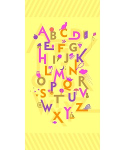 Alphabet 5 Suede (SUD) laminate sheets by Greenlam