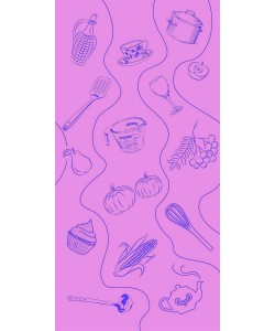 Comfort Food 4 Super Gloss (SGL) laminate sheets by Greenlam